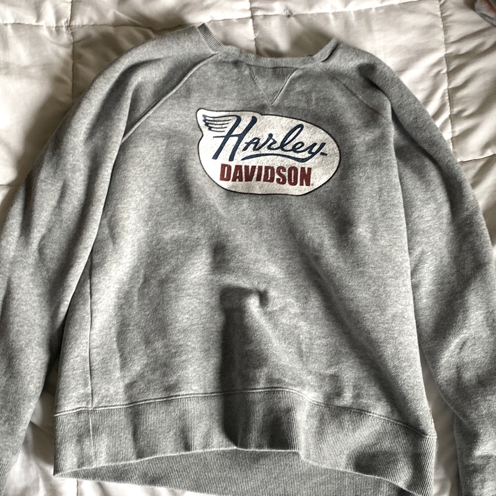 harley davidson small fleece sweater